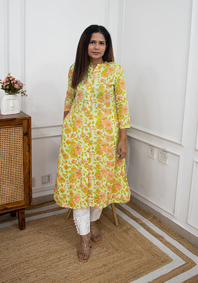Cotton Aline Kurta